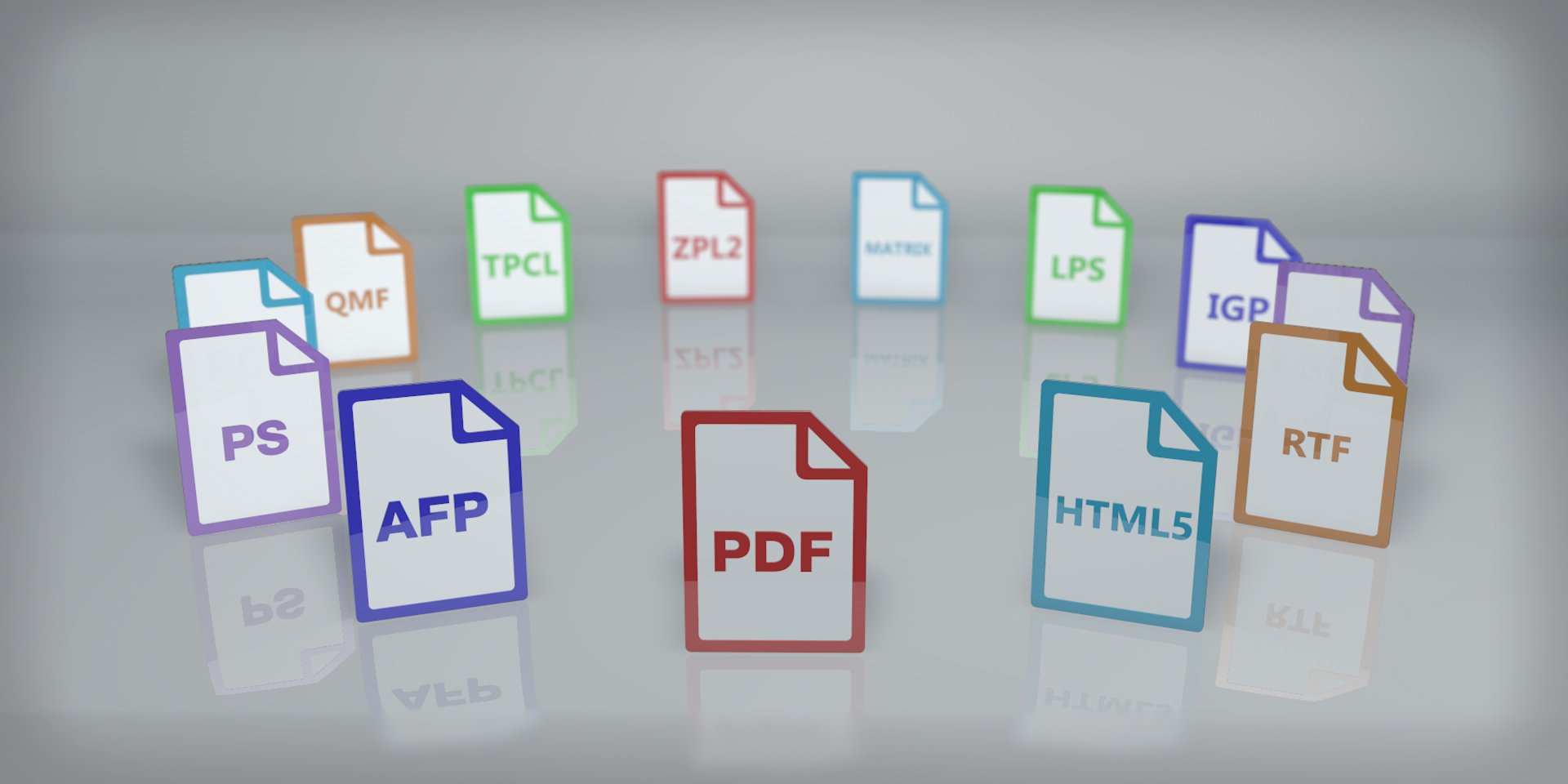 Ventajas de formatos de salida estándar en Document Output Management