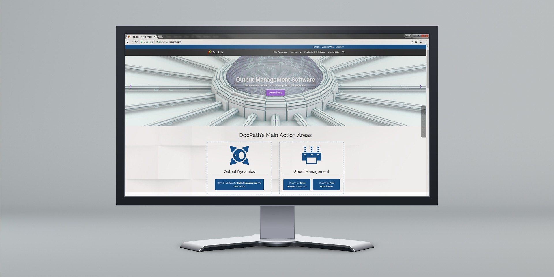 DocPath presenta su nuevo Website de software documental